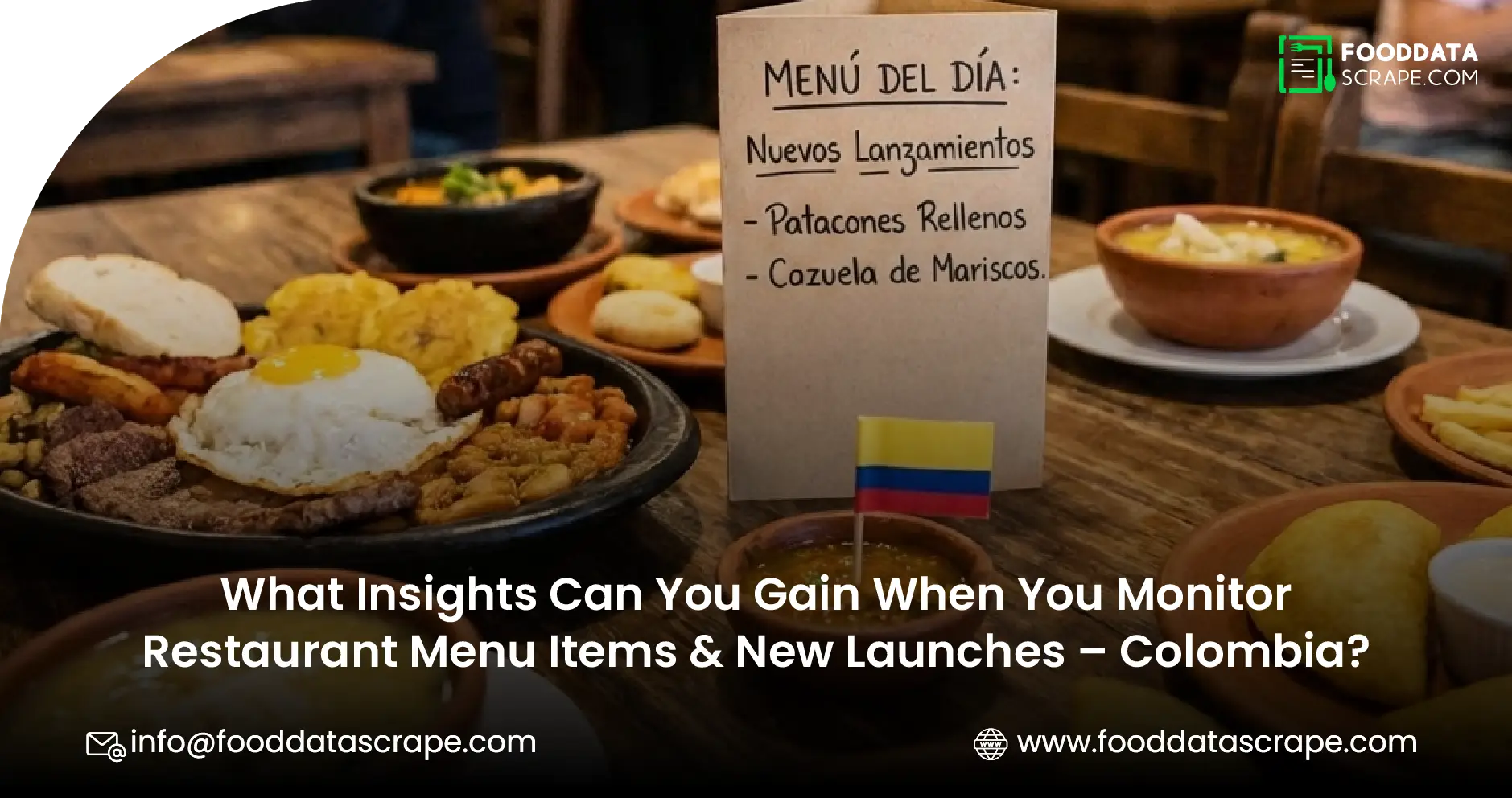 What Insights Can You Gain When You Monitor Restaurant Menu Items & New Launches – Colombia?